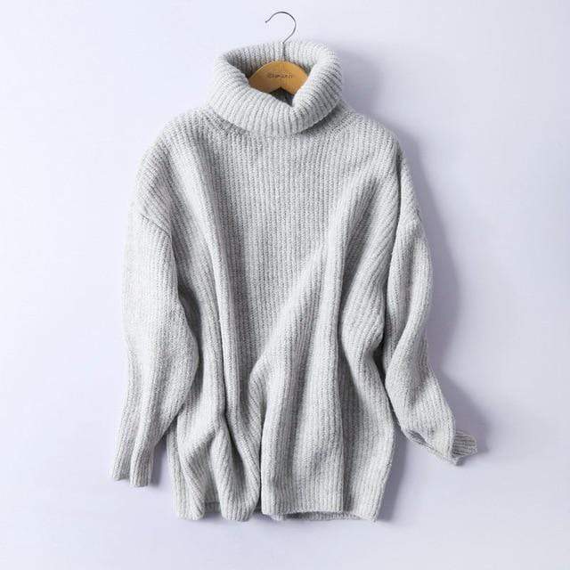 Kinky Cloth Sweatshirt Gray / S Cozy Wozy Knit Sweater