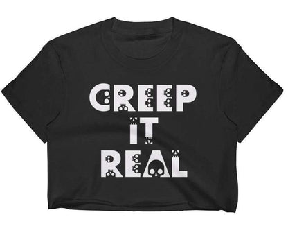 Creep It Real Skull Top
