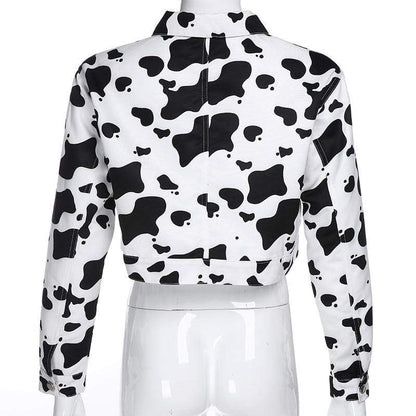 Kinky Cloth 200000801 Cropped Cow Jacket
