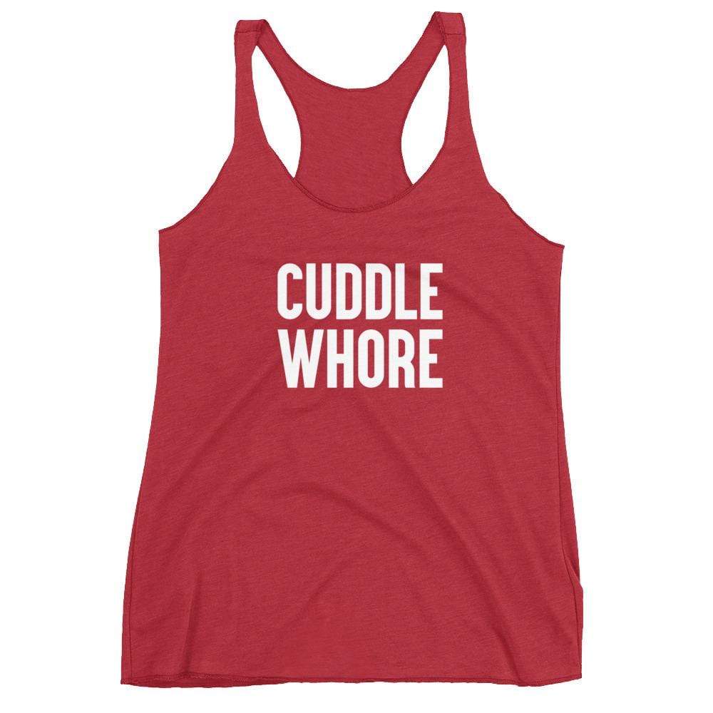Kinky Cloth Vintage Red / XS Cuddle Whore Tank Top