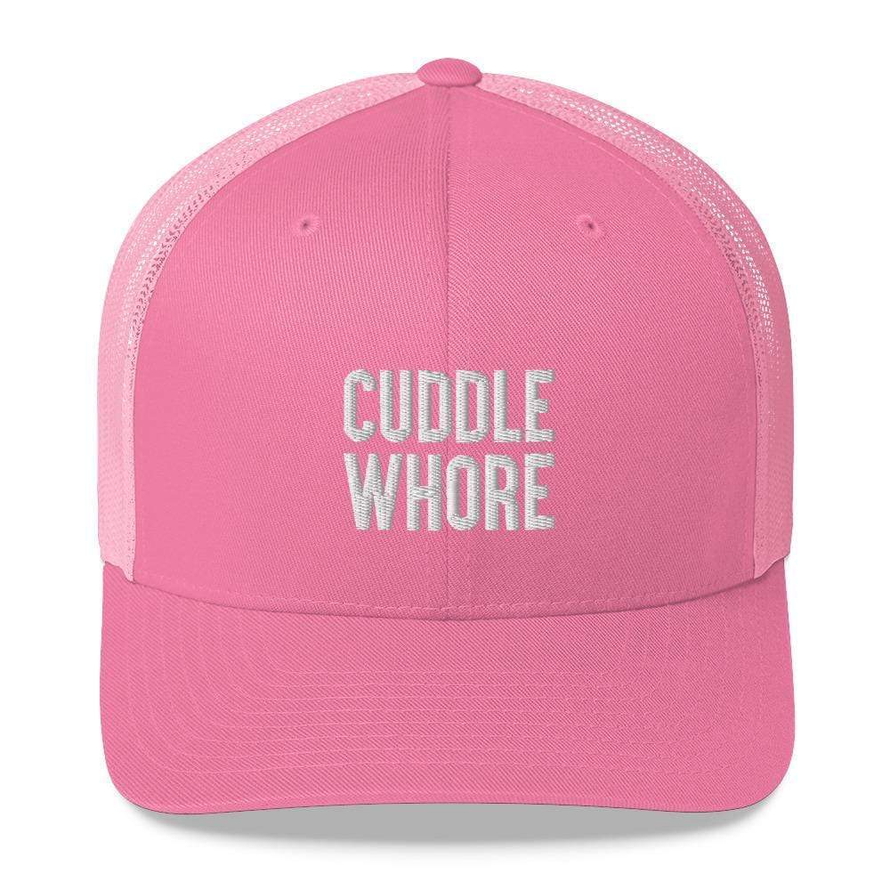Kinky Cloth Pink Cuddle Whore Trucker Cap