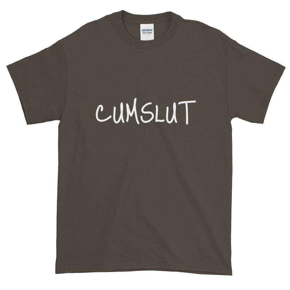 Kinky Cloth Olive / S Cumslut Scribble T-Shirt