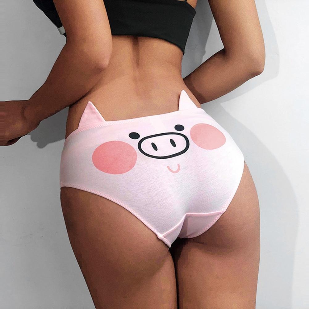 Cute Pink Pig Panties