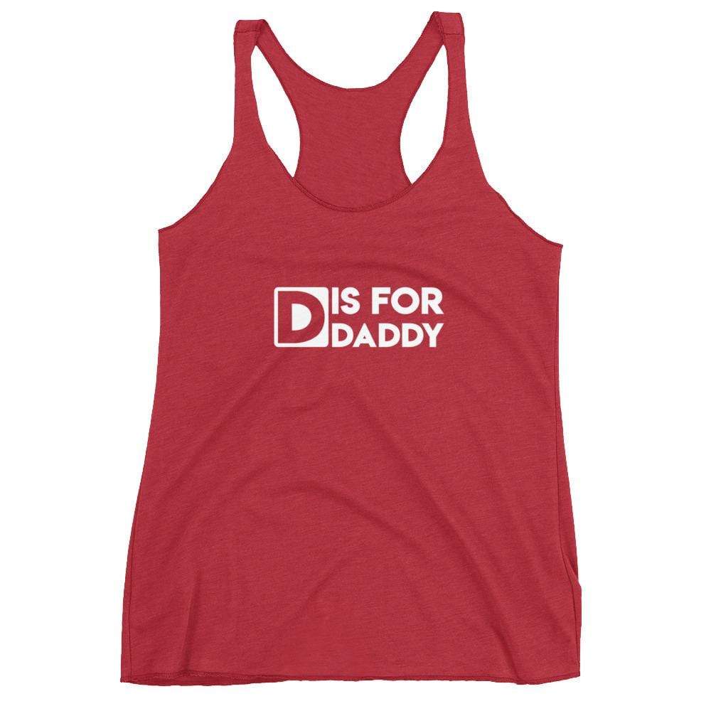 Kinky Cloth Vintage Red / XS D is for Daddy Tank Top