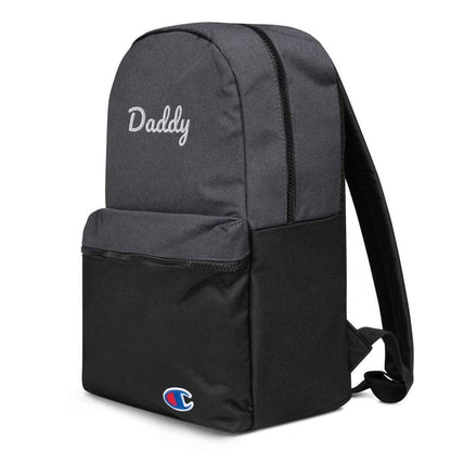 Daddy Embroidered Backpack