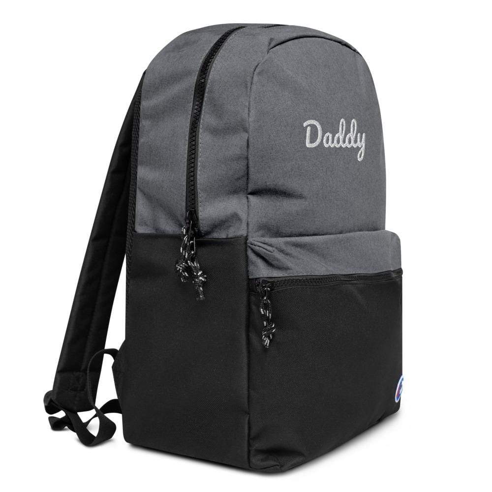 Daddy Embroidered Backpack