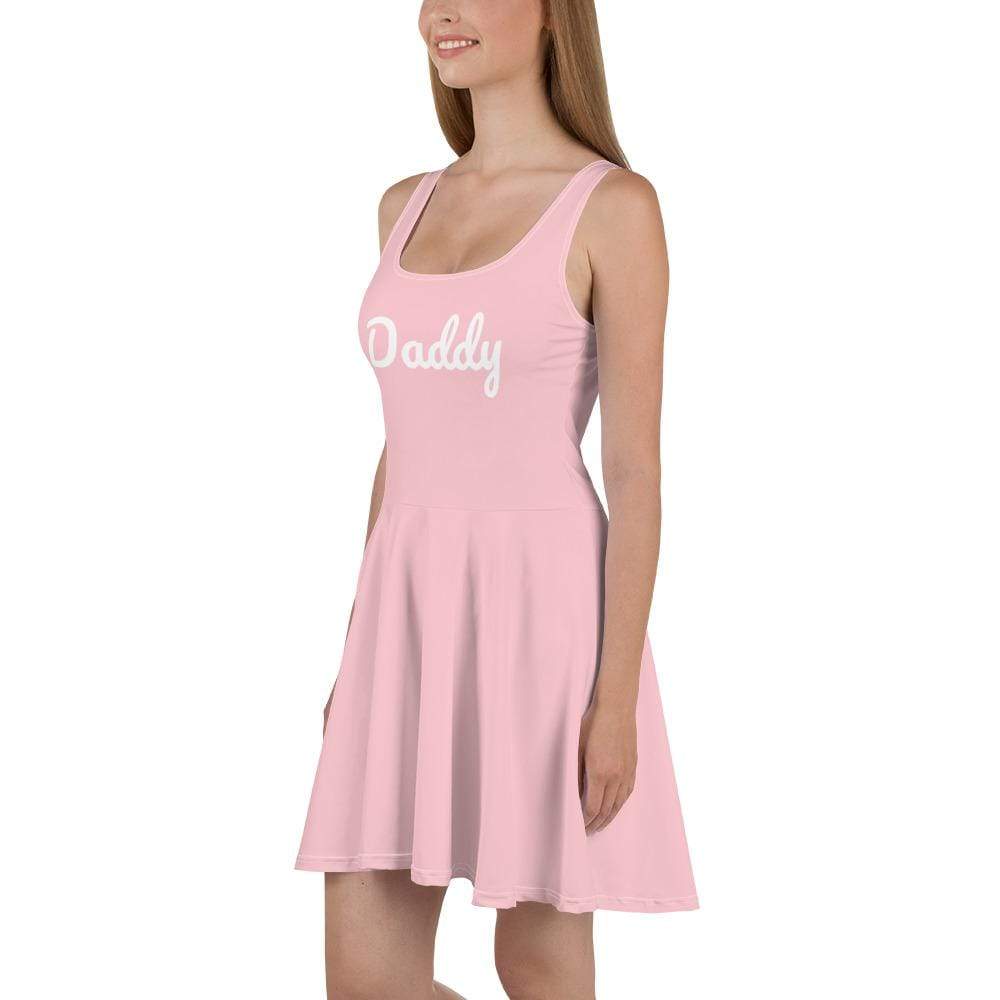 Daddy Pastel Pink Skater Dress