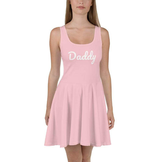 Daddy Pastel Pink Skater Dress