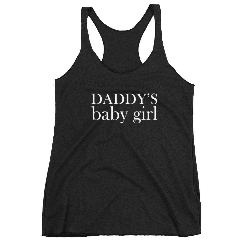 Kinky Cloth Vintage Black / XS Daddy's Baby Girl, Ddlg, Shirt, Doll, Cglg, Gift, Dd, Little Space, Dominant, Sub, Master, Worship, Care, Tank Top