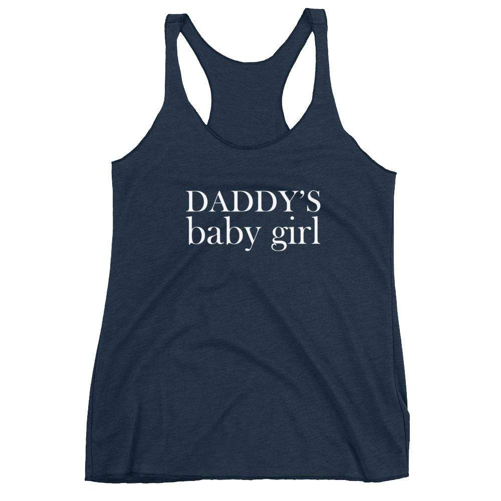 Kinky Cloth Vintage Navy / XS Daddy's Baby Girl, Ddlg, Shirt, Doll, Cglg, Gift, Dd, Little Space, Dominant, Sub, Master, Worship, Care, Tank Top