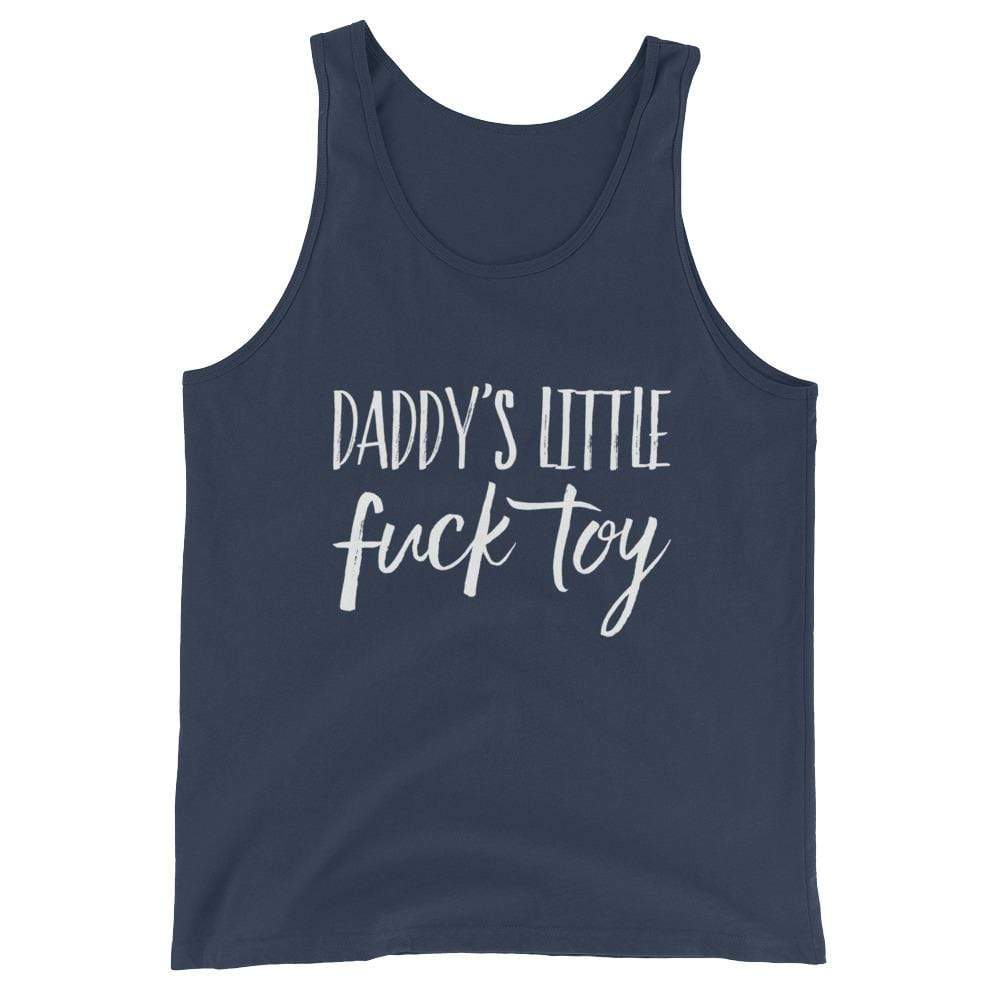 Kinky Cloth Navy / XS Daddy's Little Fuck Toy Tank Top