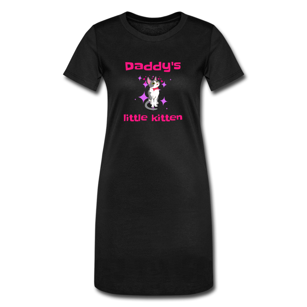 SPOD Women's T-Shirt Dress S Daddy's Little Kitten T-Shirt Dress