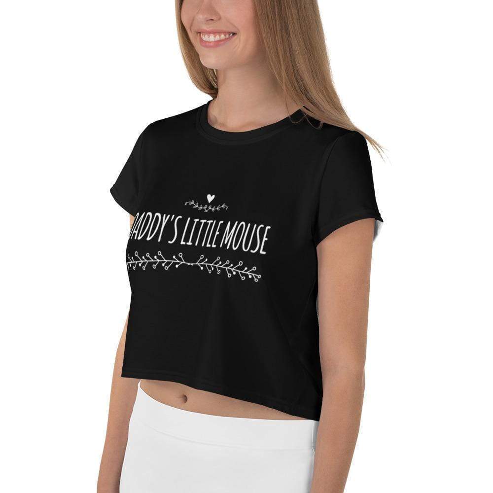 Kinky Cloth Daddy's Little Mouse Crop Top Tee