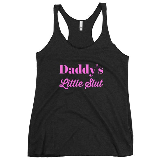 Daddy's Little Slut Pink Tank Top