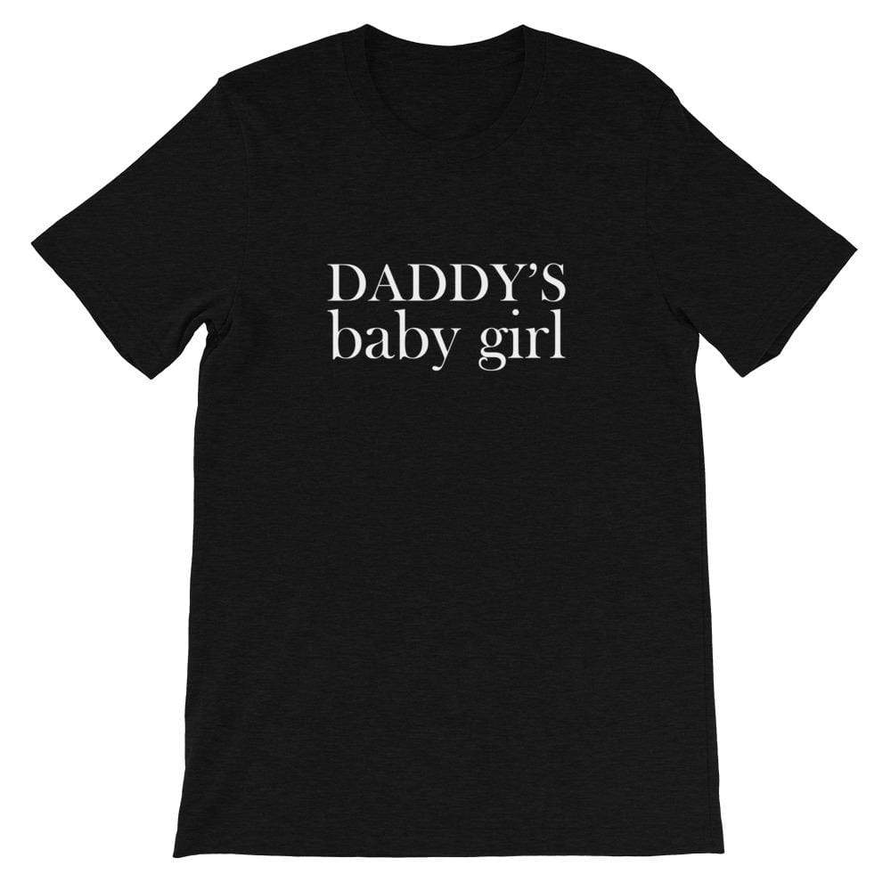 Kinky Cloth Black Heather / XS Daddys Baby Girl T-Shirt