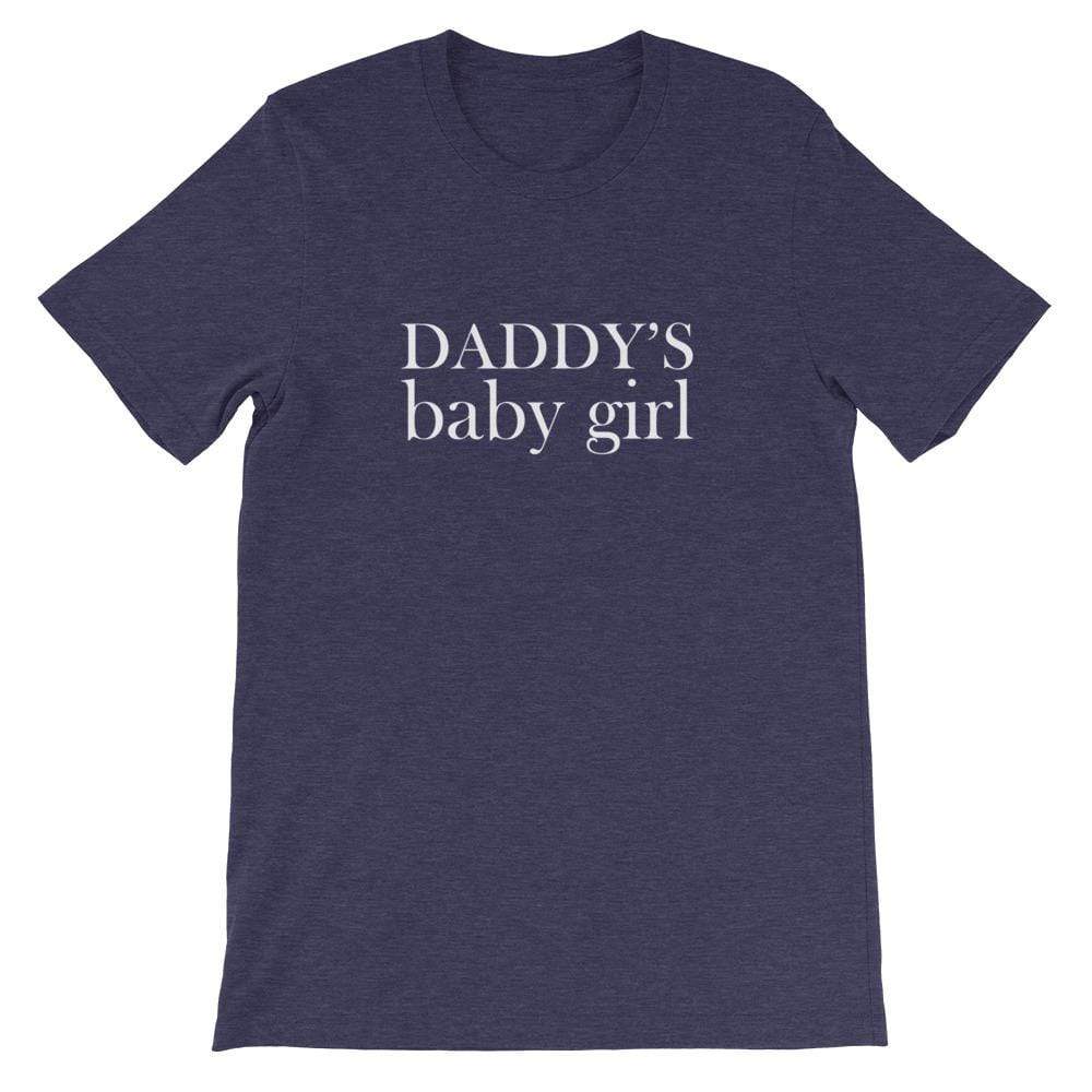 Kinky Cloth Heather Midnight Navy / XS Daddys Baby Girl T-Shirt