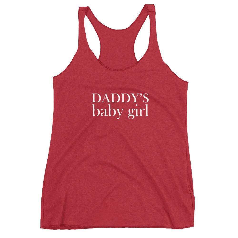 Kinky Cloth Vintage Red / XS Daddys Baby Girl Tank Top