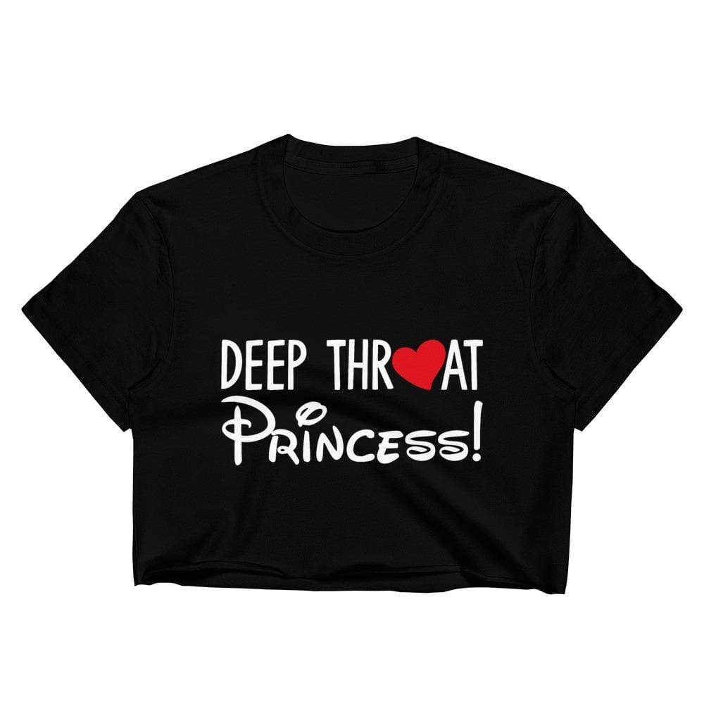 Deep Throat Princess Crop Top Kinky Cloth