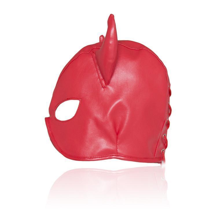 Kinky Cloth Accessories Devil Gimp Hood Mask