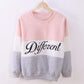 Kinky Cloth Sweatshirt Pink Grey / XXL Different Sweatshirt