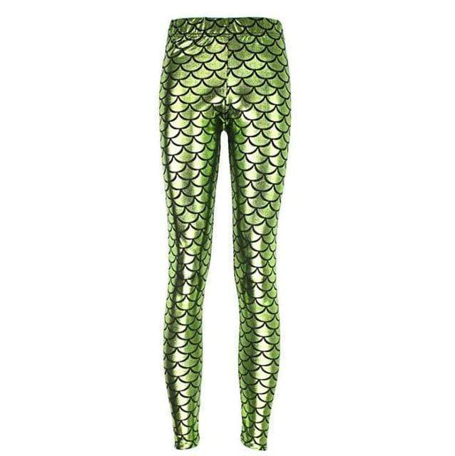 Kinky Cloth K030 Light green / S Digital Mermaid Leggings