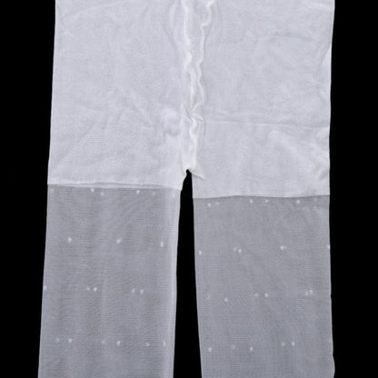 Kinky Cloth Dot Patterned Silk Pantyhose