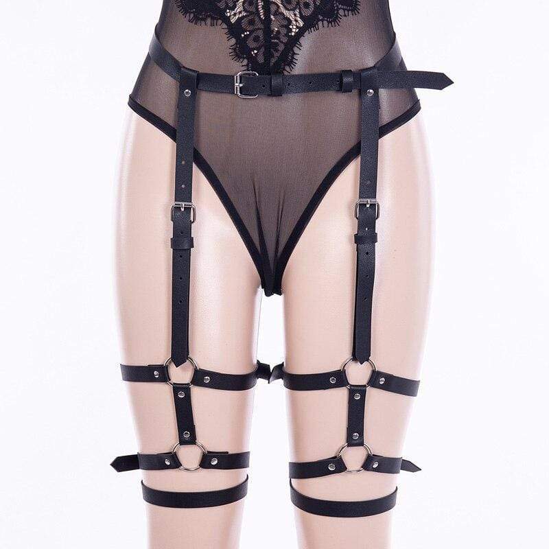 Kinky Cloth Harnesses Double Ringed Harness