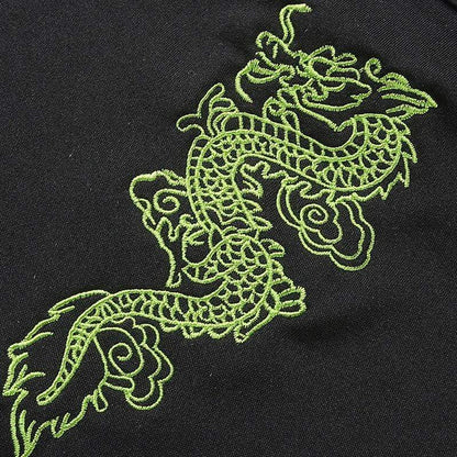 Kinky Cloth 200000790 Dragon Embroidery Crop Top