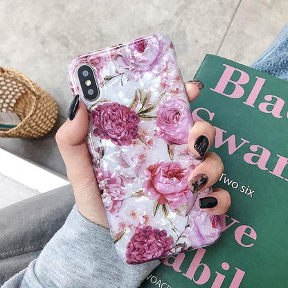 Kinky Cloth 380230 Style5 / For 7 Plus or 8 Plus Dream Shell Vintage Flower iPhone Cases