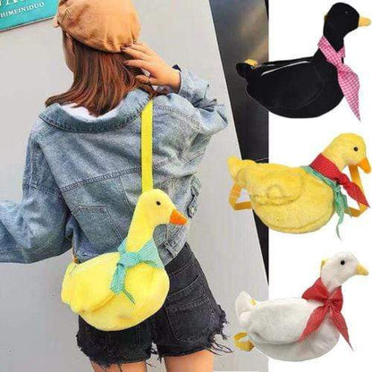 Kinky Cloth 200001420 Duck Plush Crossbody Bag