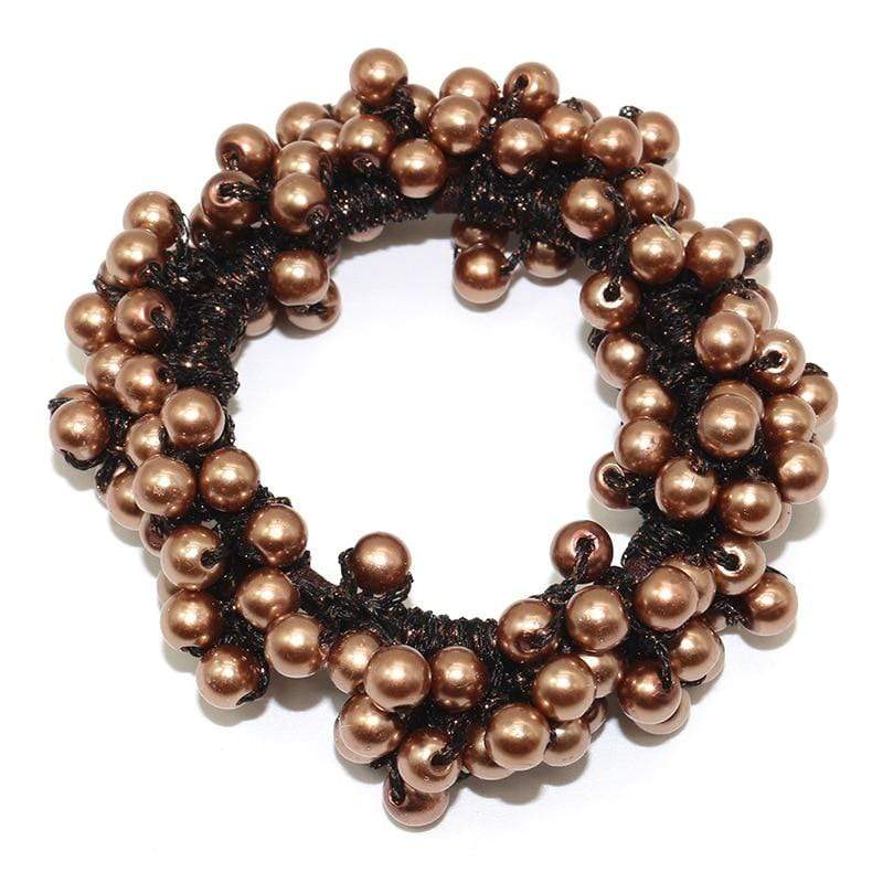 Kinky Cloth 200000395 Elastic Pearl Hair Ties Beads