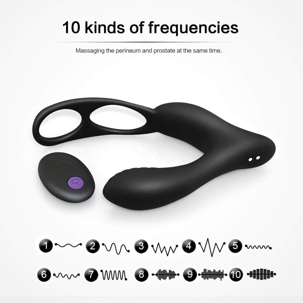 Electric Eel Prostate Massager Vibrator with Remote