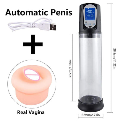Kinky Cloth 200001523 Real Vagina Electric & Manual Penis Vacuum Pump