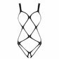 Kinky Cloth 200001800 Erotic Open Crotch Harness Bodysuit