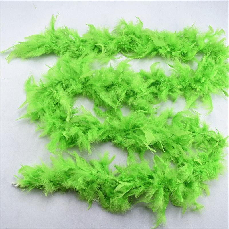 Kinky Cloth Lingerie Apple Green Feather Boa