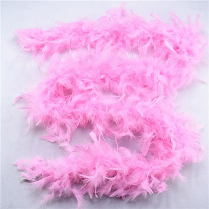 Kinky Cloth Lingerie Pink Feather Boa