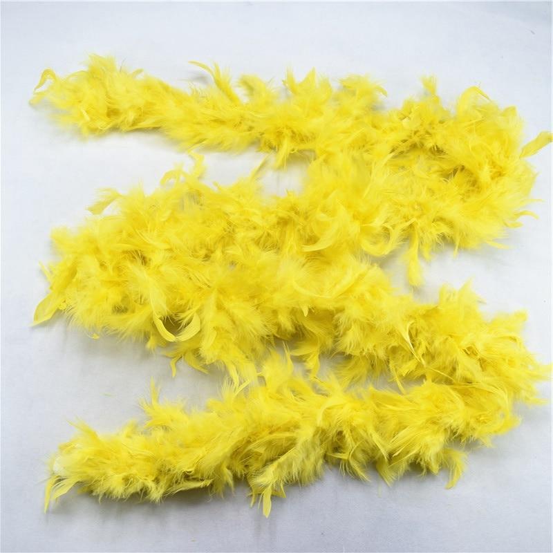 Kinky Cloth Lingerie Yellow Feather Boa