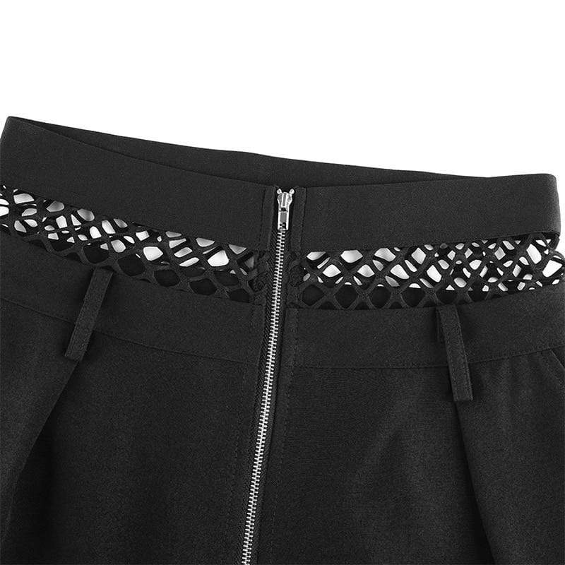 Kinky Cloth 200000367 Fishnet High Waist Shorts