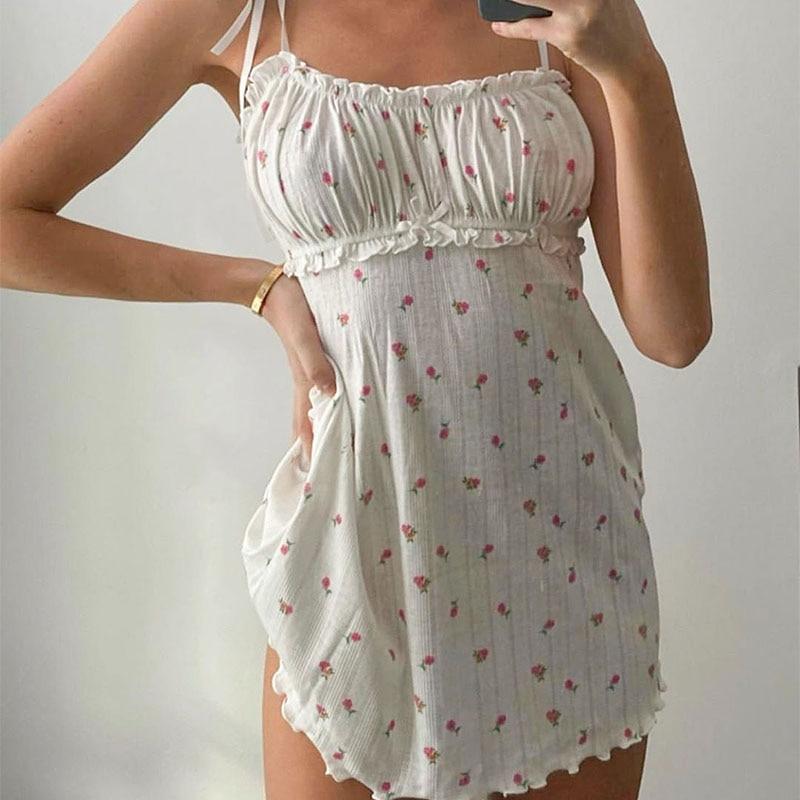 Floral Summer Short Dress