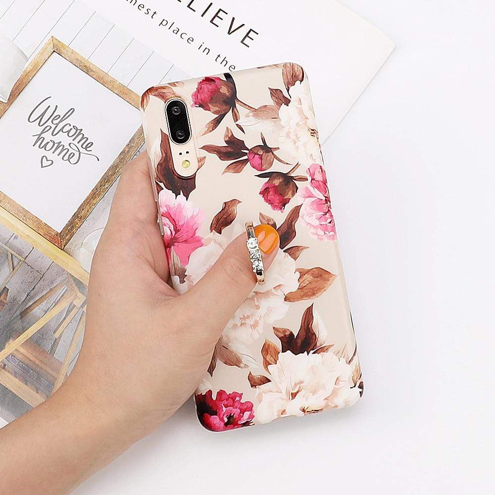 Kinky Cloth 380230 Style5 / For Note 10 Pro Flower Leaf Ring Holder Phone Case