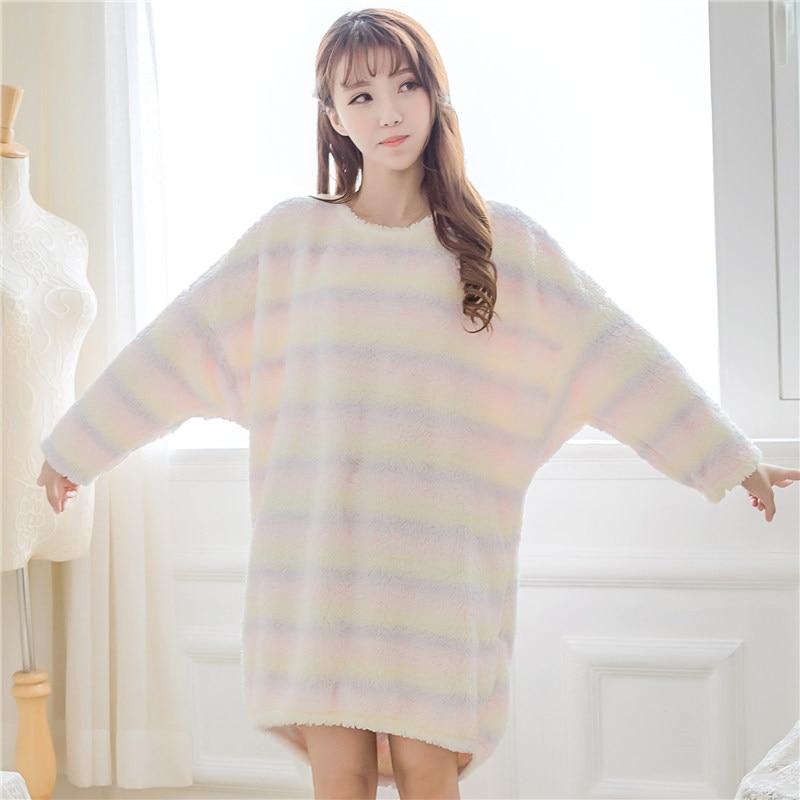 Kinky Cloth 200000347 Clear / One Size Fluffy Rainbow Ice Cream Fleece Dress