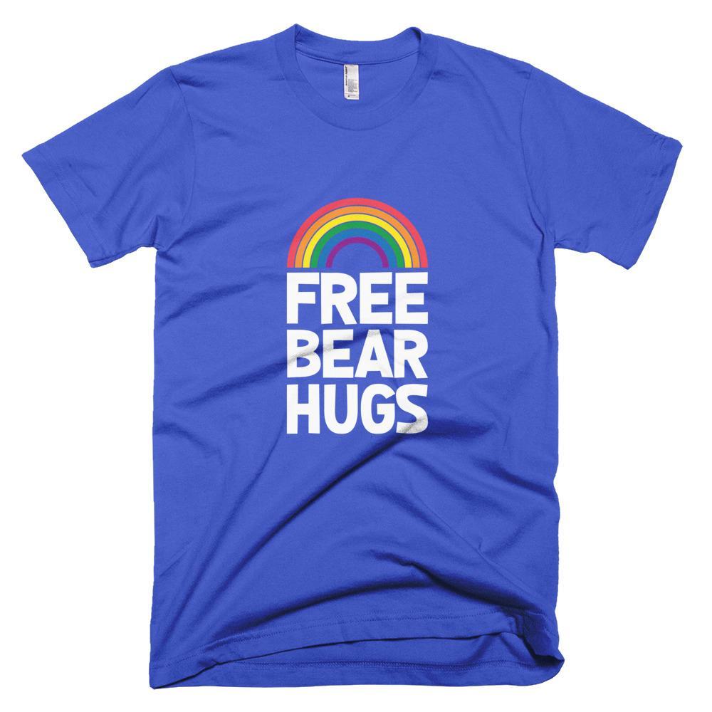 Kinky Cloth Royal Blue / XS Free Bear Hugs T-shirt