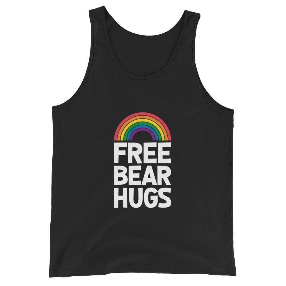 Kinky Cloth Black / XS Free Bear Hugs Tank Top
