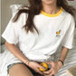 Kinky Cloth T-Shirt Yellow / One Size Fruit Patch T-shirt