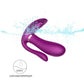 FULX Wearable Dildo with Clitoris Vibrator with 10 Speeds