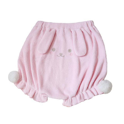 Kinky Cloth Shorts Pink / L Fuzzy Bunny Shorts