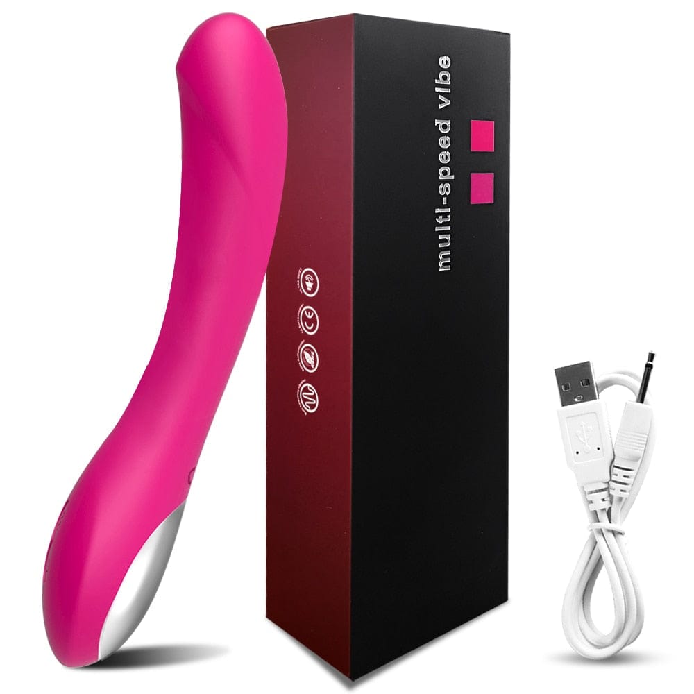 Kinky Cloth China / Rose Red-Box G Spot Clitoris Stimulator Vibrator