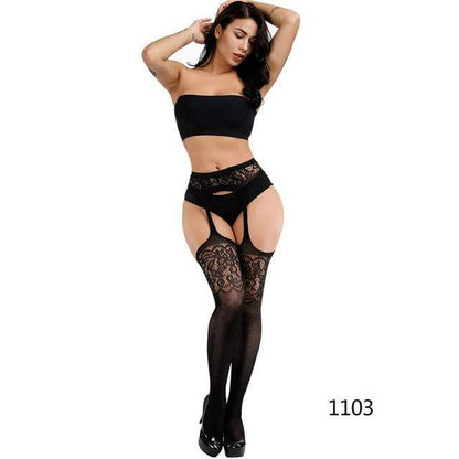 Garter Lace Tights