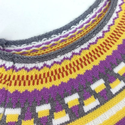 Kinky Cloth Ghost Pattern Knit Sweater