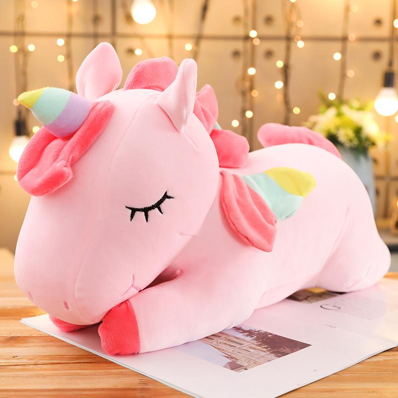 Kinky Cloth Stuffed Animal Pink / 20cm Giant Unicorn Stuffie